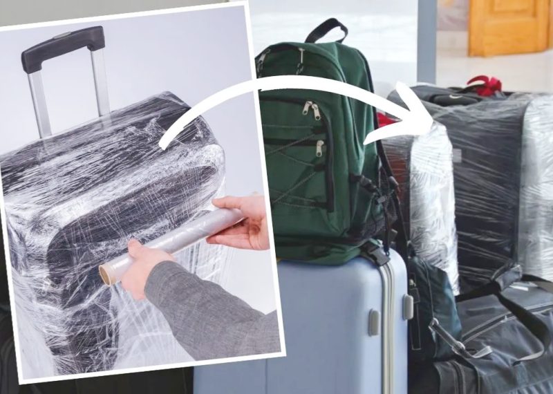 Where to Find Cling Wrap for Luggage