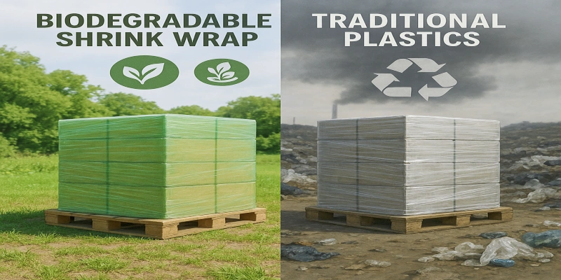 Performance of Biodegradable Shrink Wrap and traditional Plastics