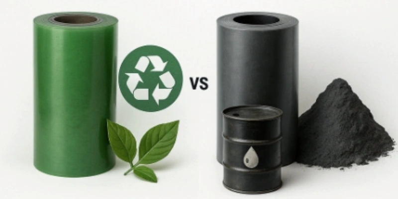 Tensile Test Data Comparison Table Eco Friendly Film vs Traditional Film