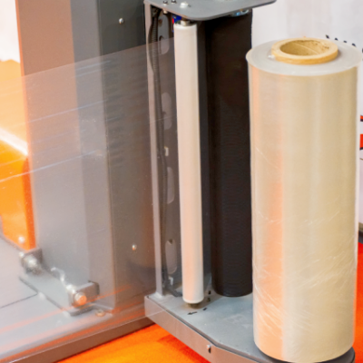 Tear Resistance 55.1 Gauge 20 in x 8500 ft Machine Stretch Film Lightweight Yet High-Performance