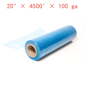 PWP Stretch Film Protection 100 Gauge 20 in x 4500 ft Machine VCI Stretch Film