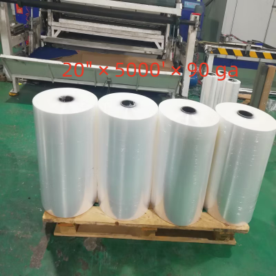 Titanium Plus 90 Gauge 20 in x 5000 ft Machine Stretch Film PWP Stretch Film