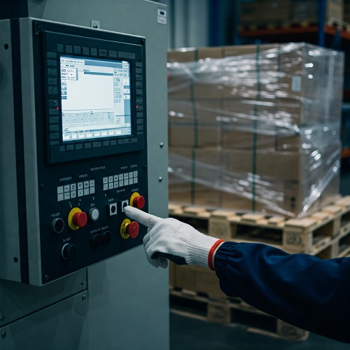 machine stretch film tension adjustment